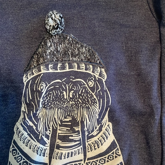 Long Sleeve Mud Pie Walrus Shirt - Picture 2 of 4